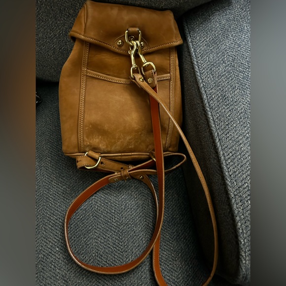 Dooney & Bourke vintage nubuck leather backpack. Offers welcome. - Picture 9 of 13